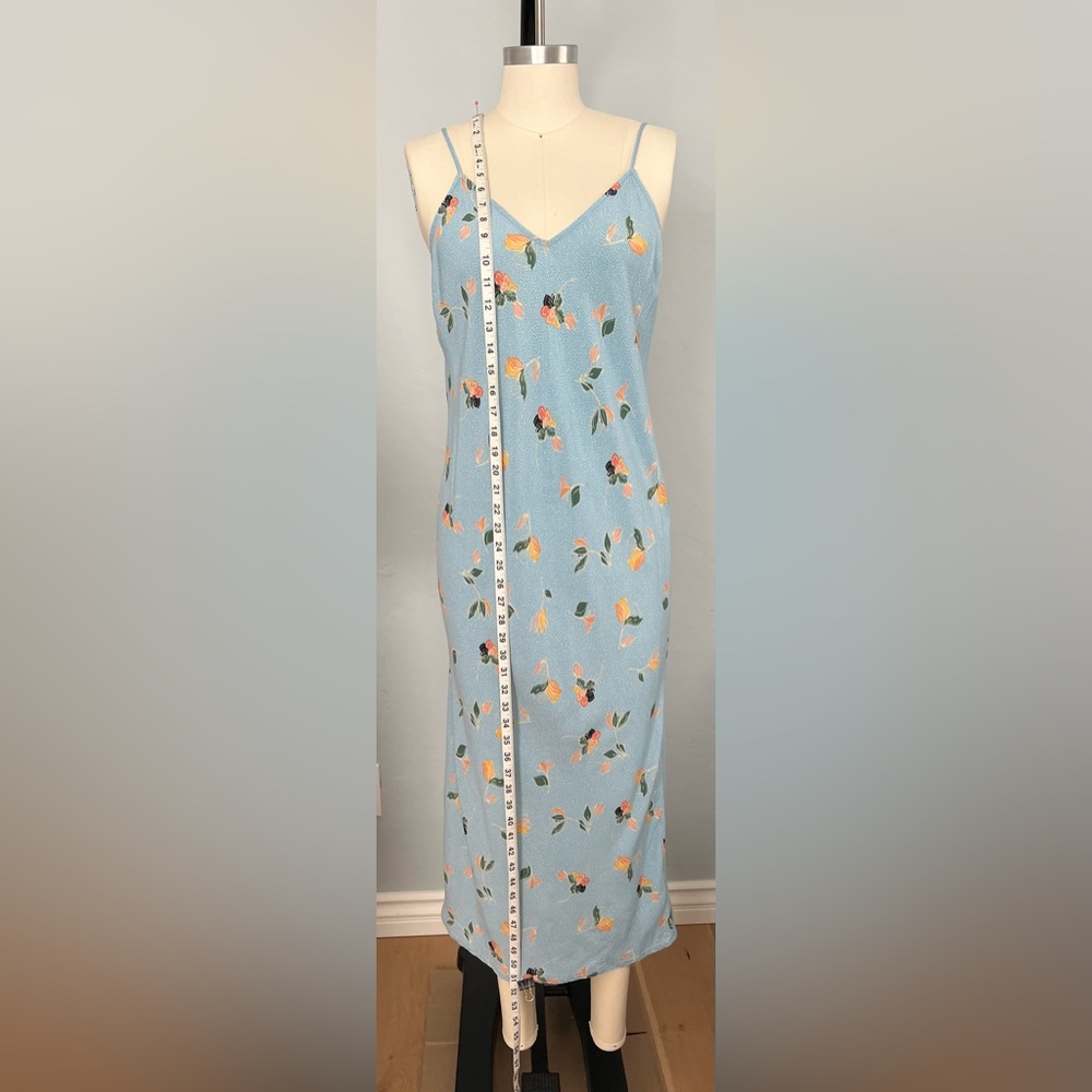 O’NEILL Izzy Floral Dot Print Midi Dress - Size Medium - Picture 9 of 13